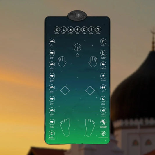 Tapis de prière avec 25 Touches tactiles et Haut-Parleur