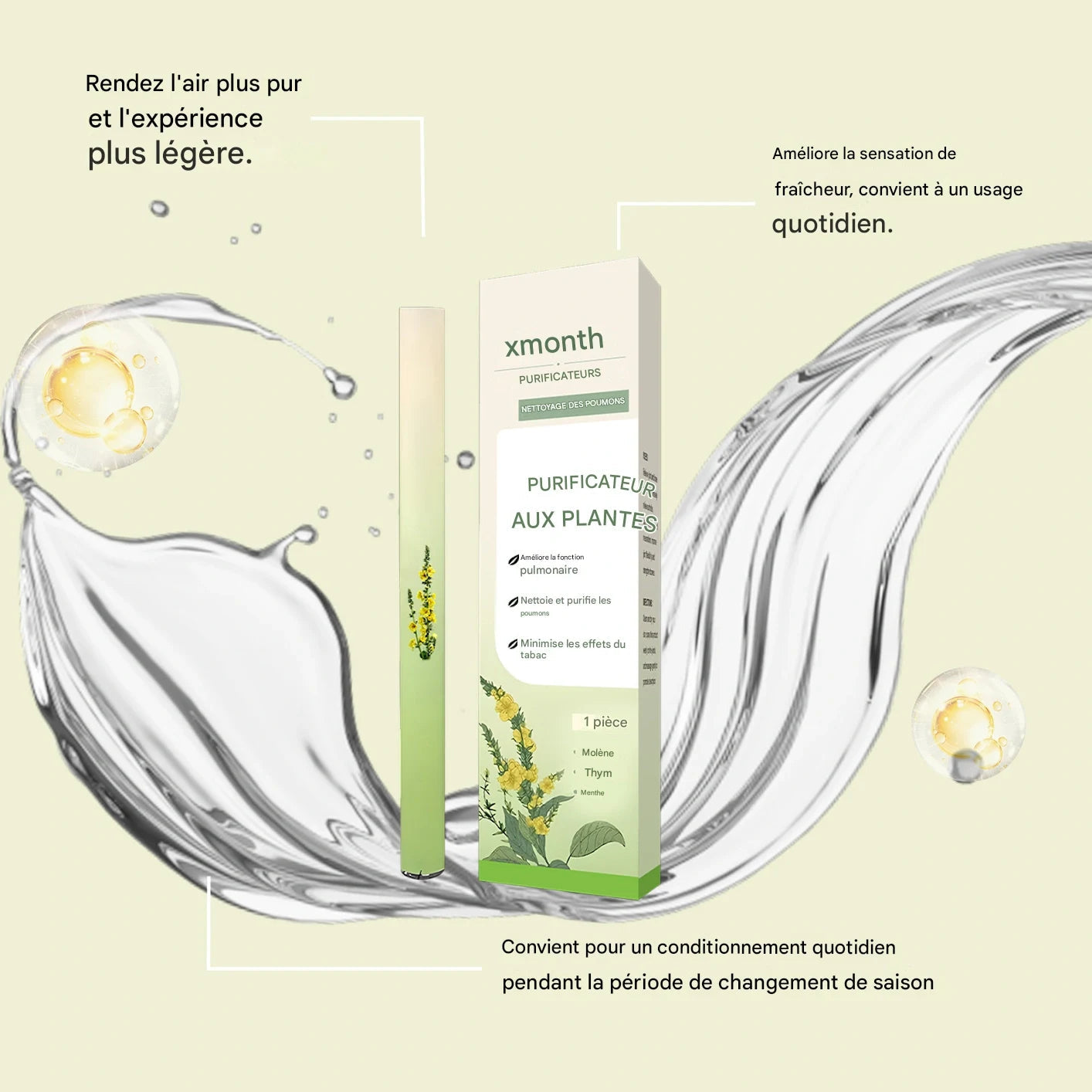 Diffuseur Herbal avec Extrait de Molèn