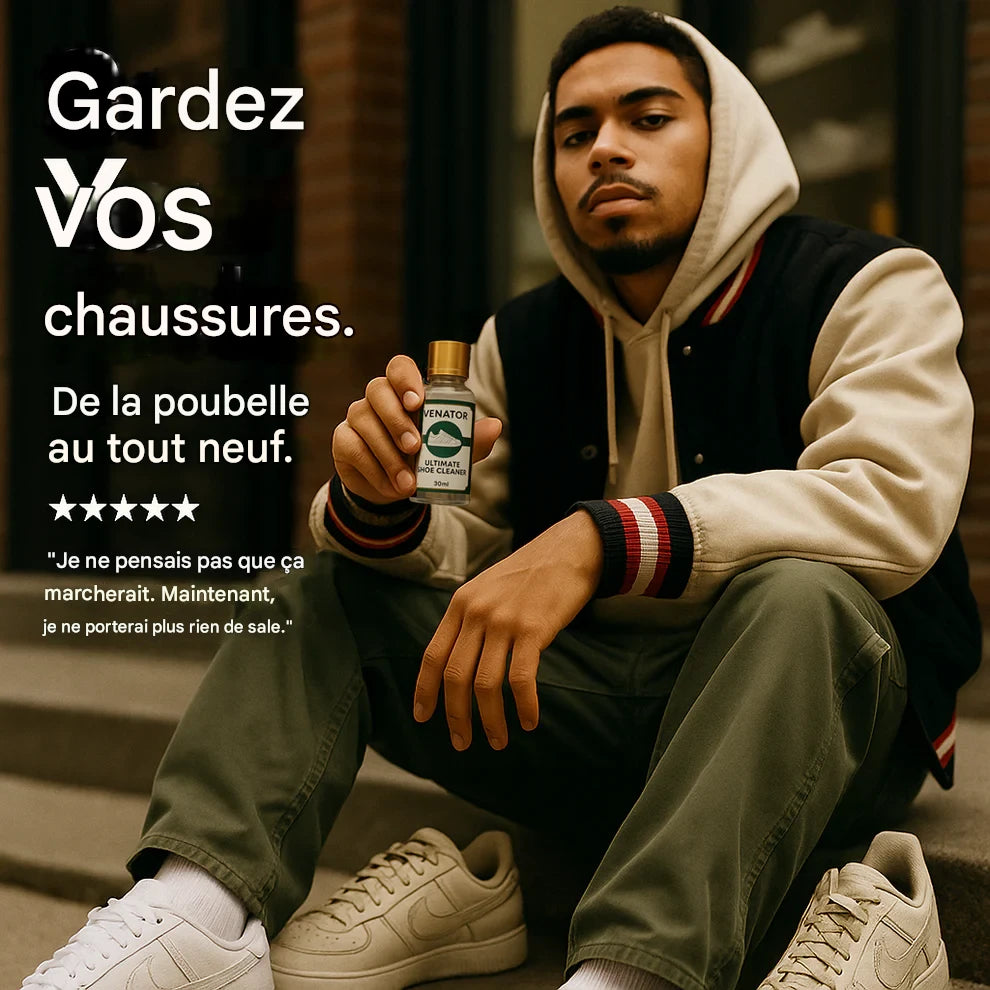 Venator™ La Formule Ultime pour Nettoyer vos Chaussures