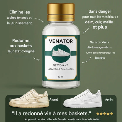Venator™ La Formule Ultime pour Nettoyer vos Chaussures