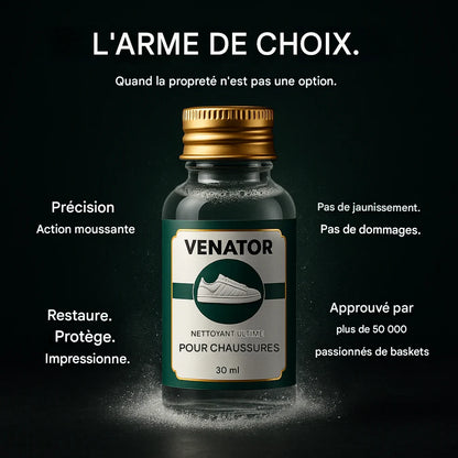 Venator™ La Formule Ultime pour Nettoyer vos Chaussures