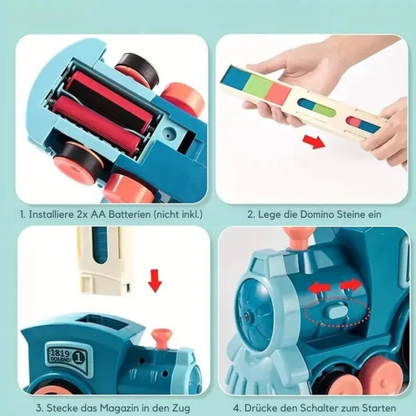Train à dominos pour enfants