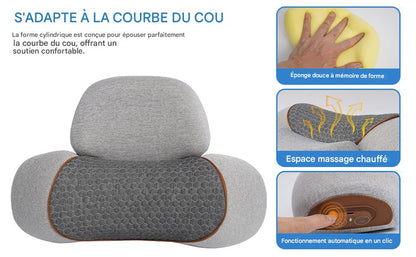 Callixethera™  - Oreiller de massage cervical 3 en 1